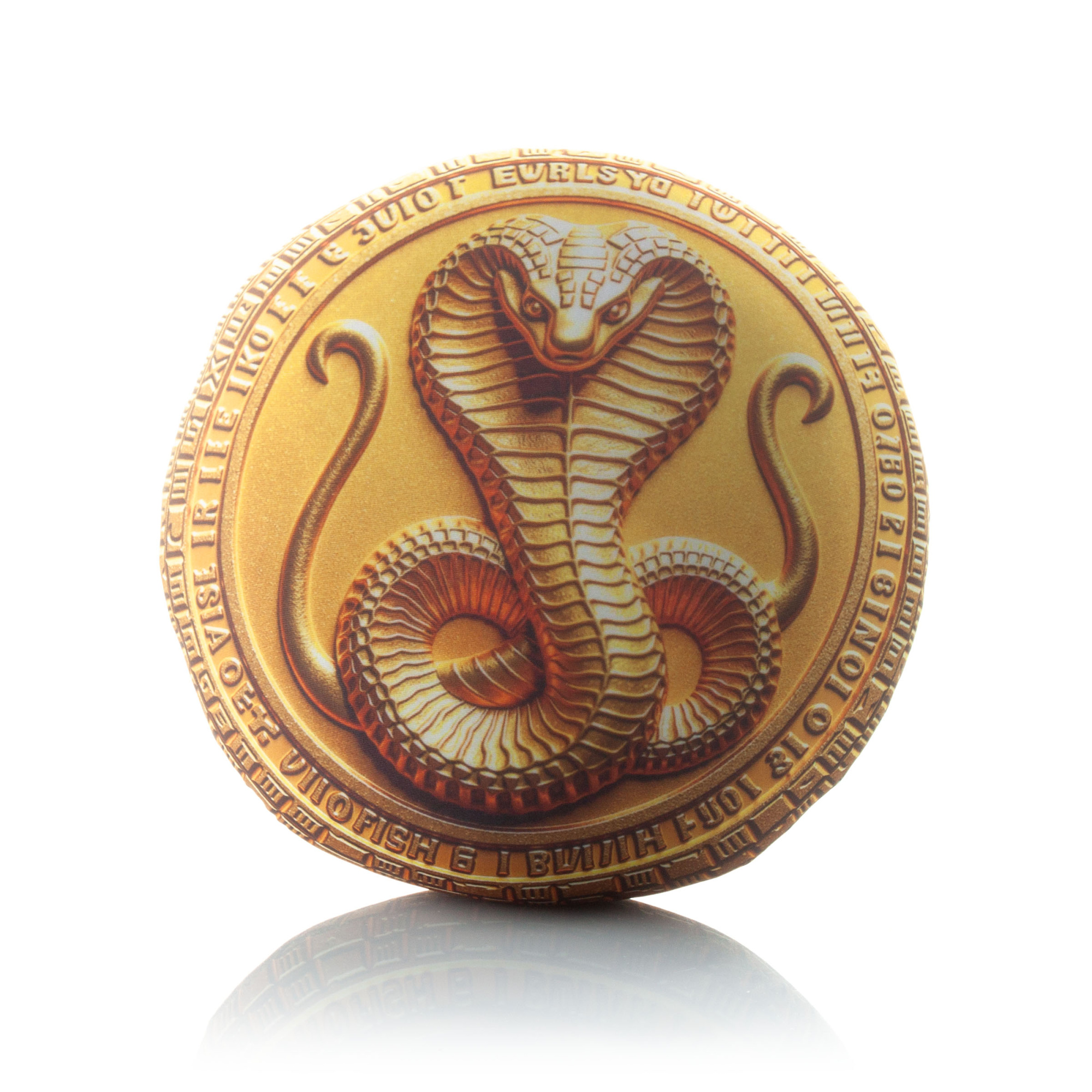 513 Монета удачи большая Змея 3