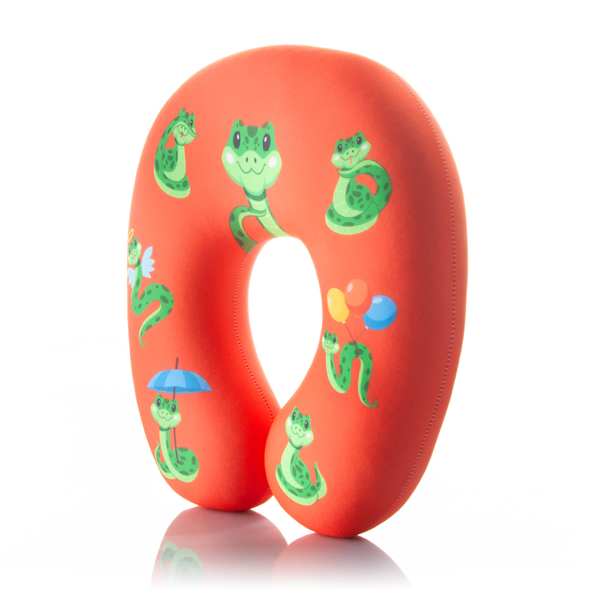 086 Весёлые змейки Красная 2 086 Весёлые змейки Красная 2