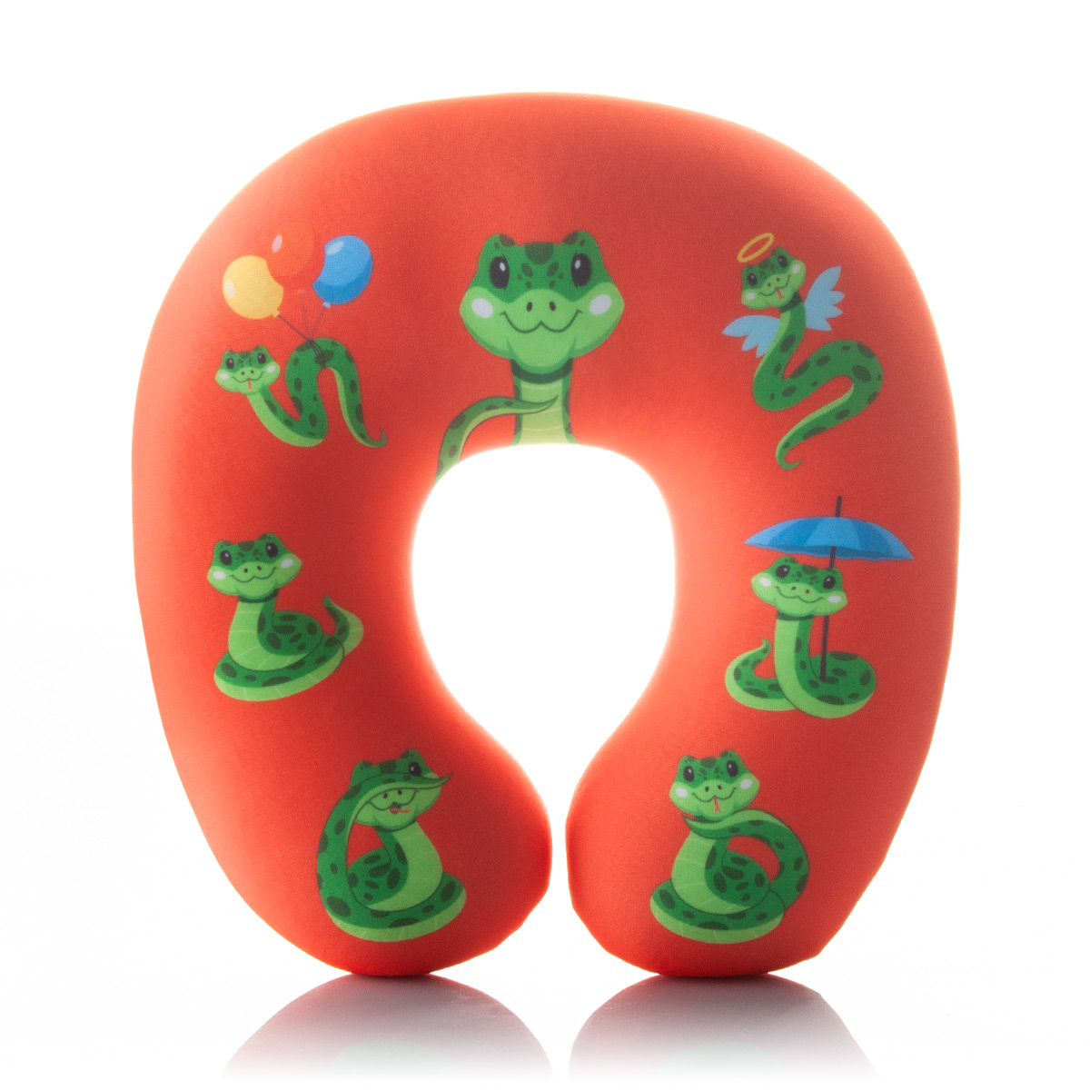 086 Весёлые змейки Красная 3 086 Весёлые змейки Красная 3